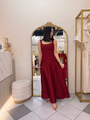 KAREN" VESTIDO ROJO