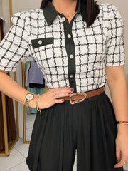 GRECIA WHITE TOP CUADROS