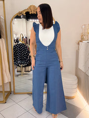 MICHELLE " DENIM JUMPSUIT