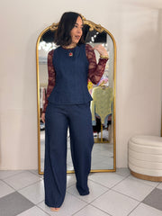 DARK DENIM SET DOS PIEZA