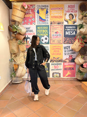 BLACK  TRAVEL SET