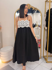 ALEJANDRA” BLACK DRESS