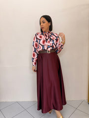 PAOLA BLUSA SATINADA