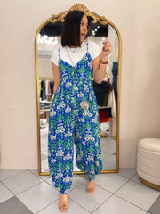 BLUE/GREEN JUMPSUIT
