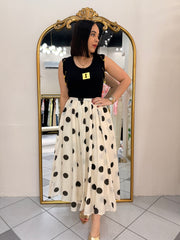 FALDA  POLKA DOTS