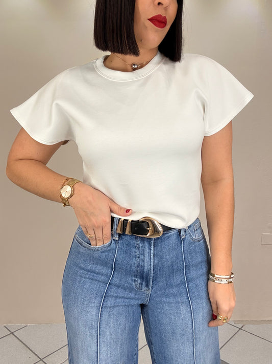 LARA - BLANCA TSHIRT