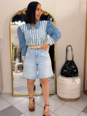 KATERINA DENIM TOP