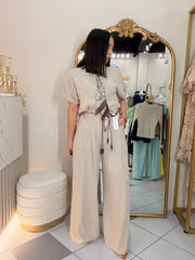 BEIGE SET ITALY ONE SIZE