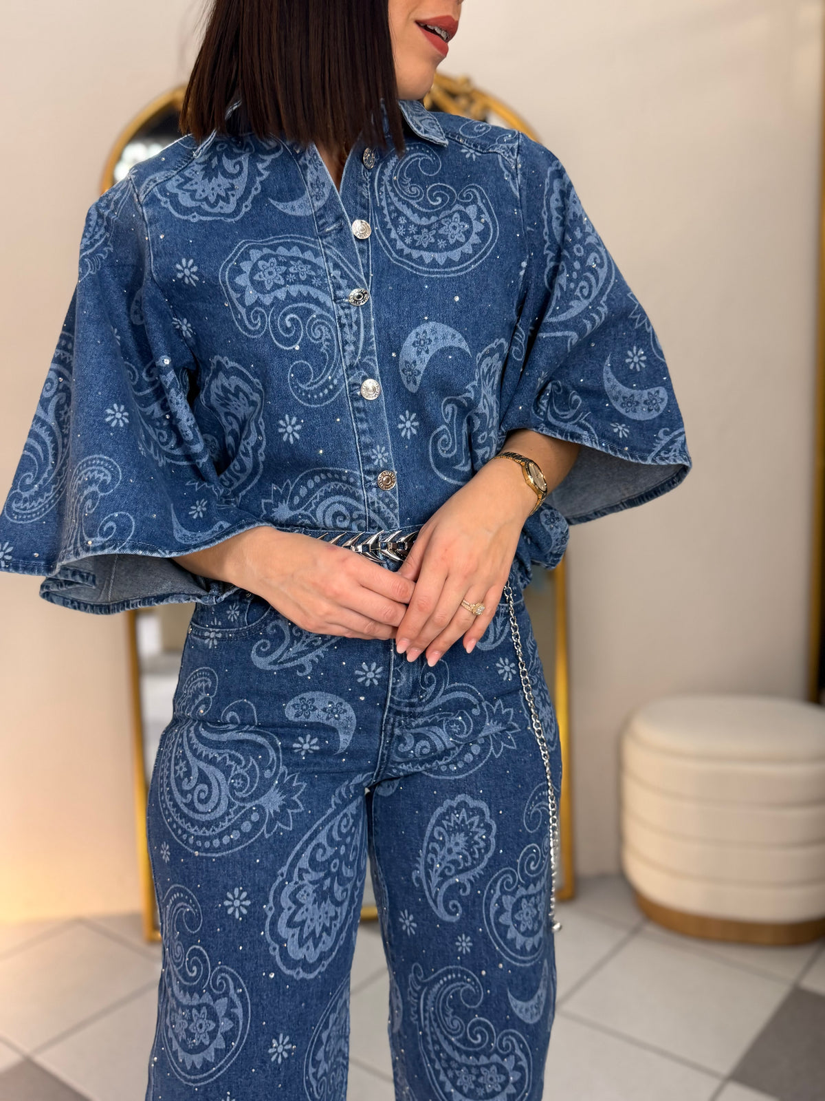 FASHION DENIM TOP