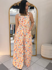 JUMPSUIT FLOR  OVERSIZED