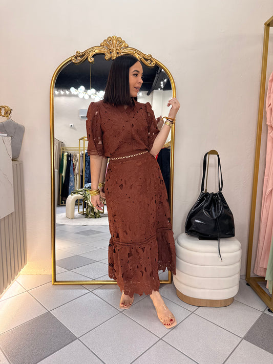 BROWN ELEGANTE SET