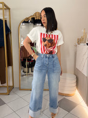 DOG” WHITE/RED/PINK TSHIRT