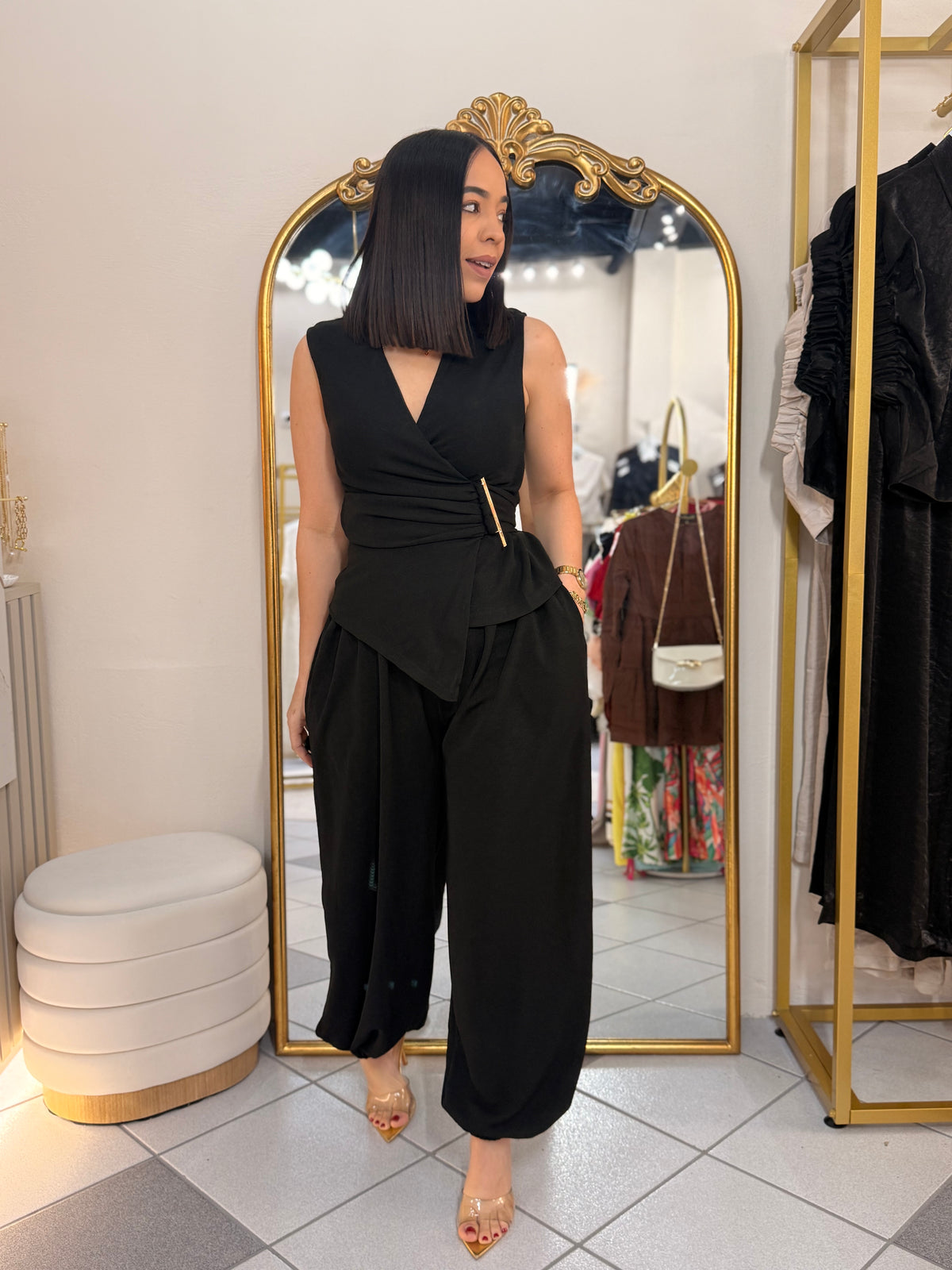 KENIA” BLACK SET DOS PIEZAS