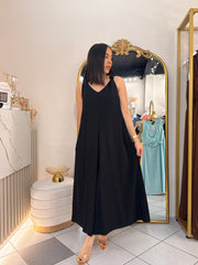 NELIZA MAXI DRESS BLACK