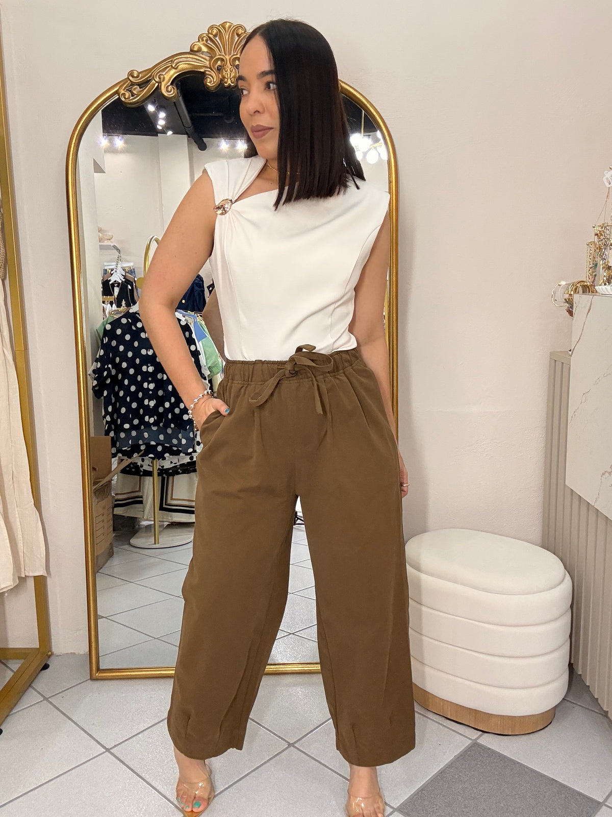 BROWN PANTALÓN