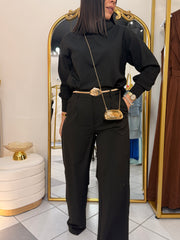 THAINARA" SET NEGRO ELEGANTE