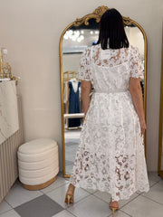 VESTIDO ELEGANTE BLANCO