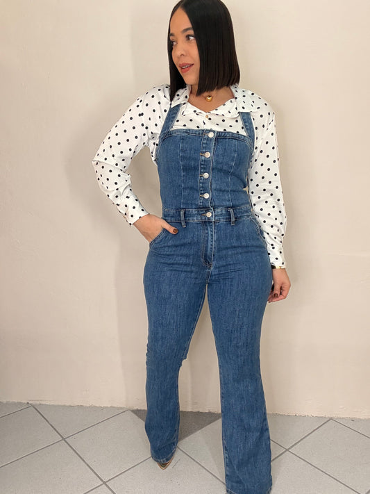 DENIM JUMPSUIT