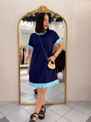 KATALINA NAVY/BLUE  DRESS