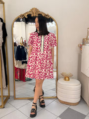 DRESS PINK LEOPARDO
