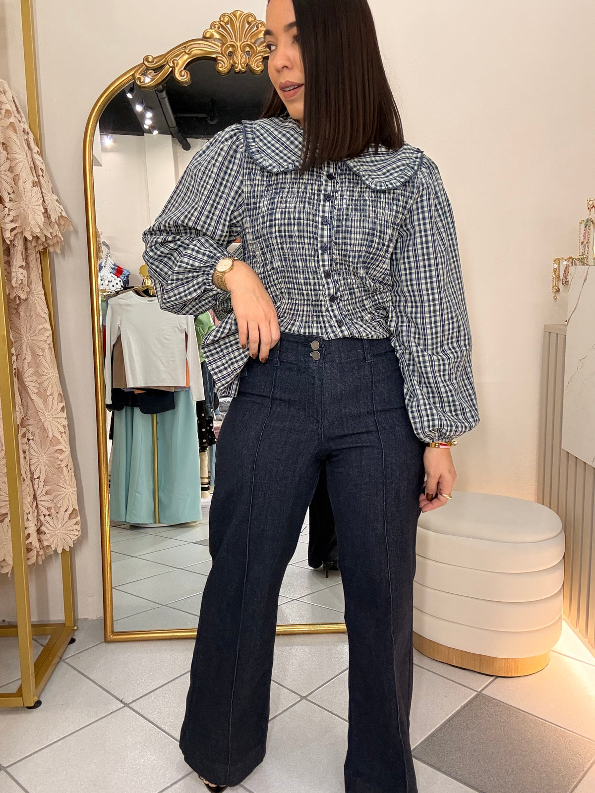 DARK NAVY PANTALÓN