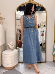 DANIELA” DENIM DRESS