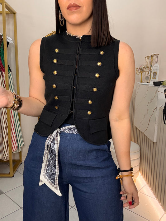 BLACK VEST TRENDY