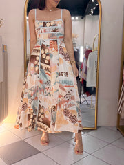 BEACH ”  MIDI DRESS