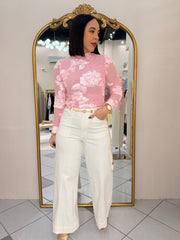 WHITE  DENIM JEANS