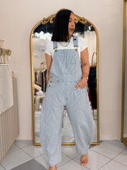 IVE” BLUE JUMPSUIT