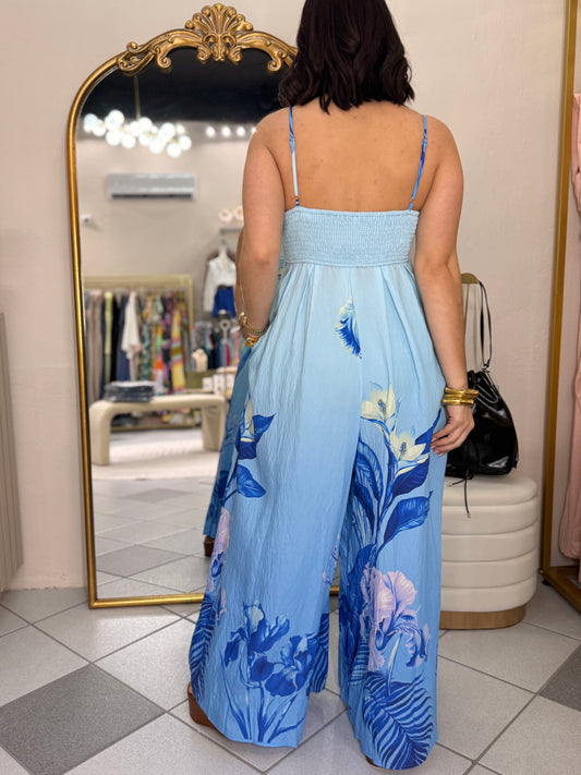 FRANCES BLUE  JUMPSUIT