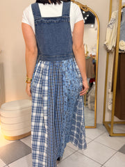 KAMILA” BLUE DENIM  DRESS