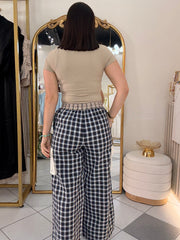 NAVY” PANTALÓN CUADROS