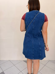 DARK  DENIM MINI DRESS