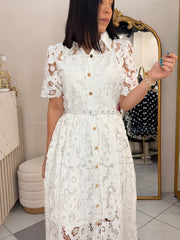 VESTIDO ELEGANTE BLANCO