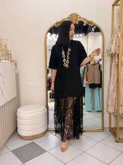 KATHERINA” BLACK DRESS