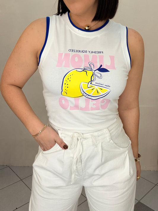 BLUE SUNSHINE LIMON TSHIRT