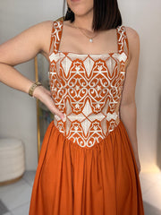 ZOE ORANGE DRESS