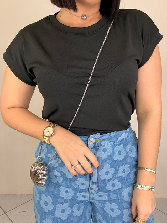 BLACK  T-SHIRT