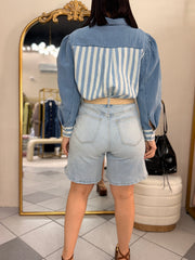 KATERINA DENIM TOP