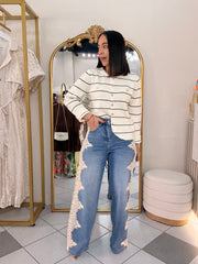 YÉSICA “ PANTALÓN DETALLE LACES