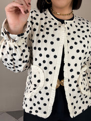 LEILA POLKA DOT JACKET