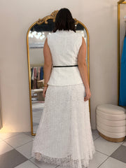 BLANCO ELEGANTE SET DOS PIEZAS