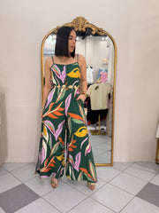 TROPICAL JUMPSUIT VERDE