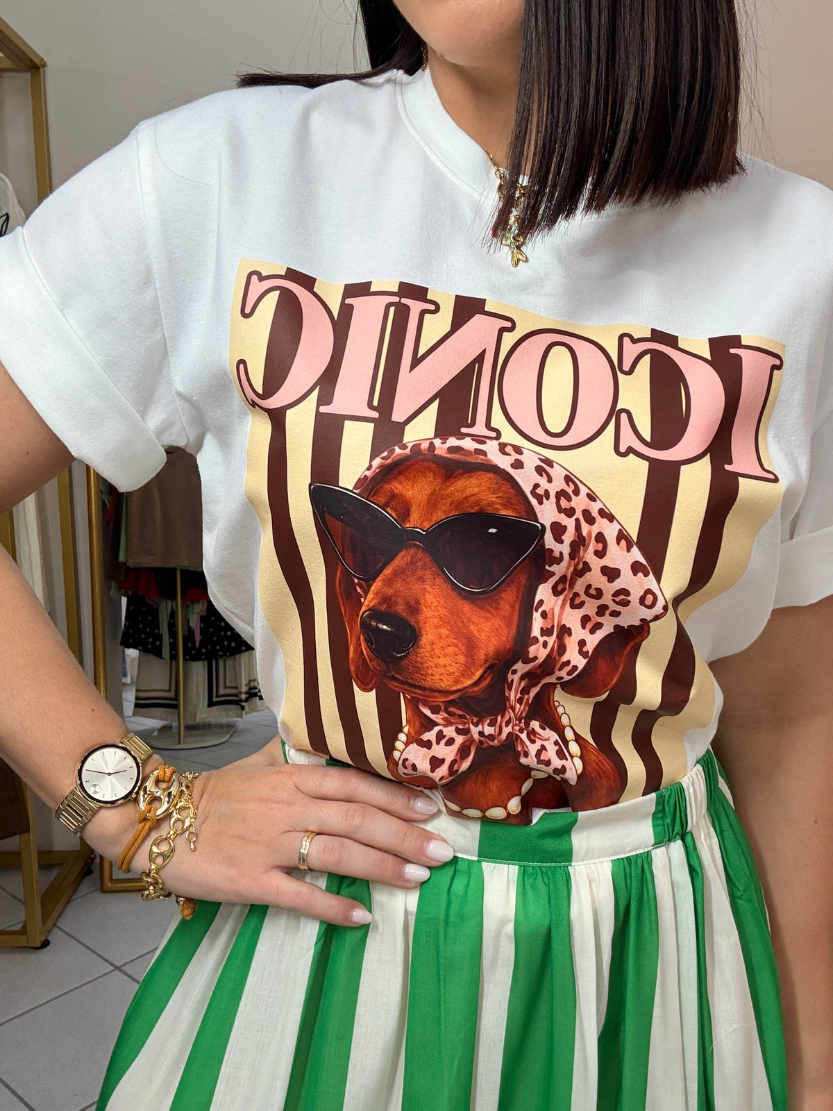 ICONIC DOG TSHIRT