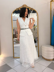 BLANCO ELEGANTE SET DOS PIEZAS