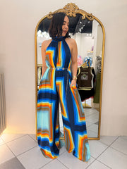 LIANA BLUE  JUMPSUIT D