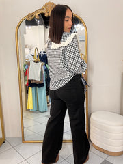 AVANA¨TOP CUADROS BLACK