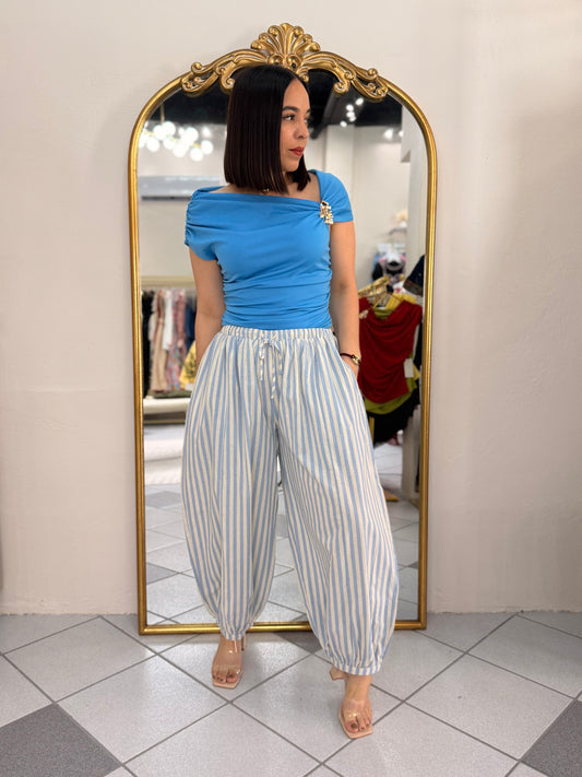 BALLOON PANT BLUE