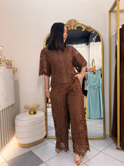 BROWN ELEGANTE SET
